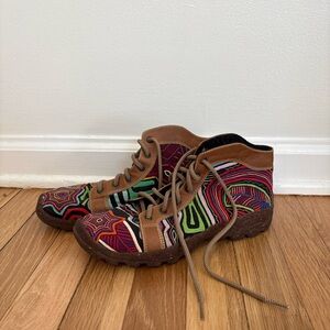 Colorful Patterned Women's Shoes